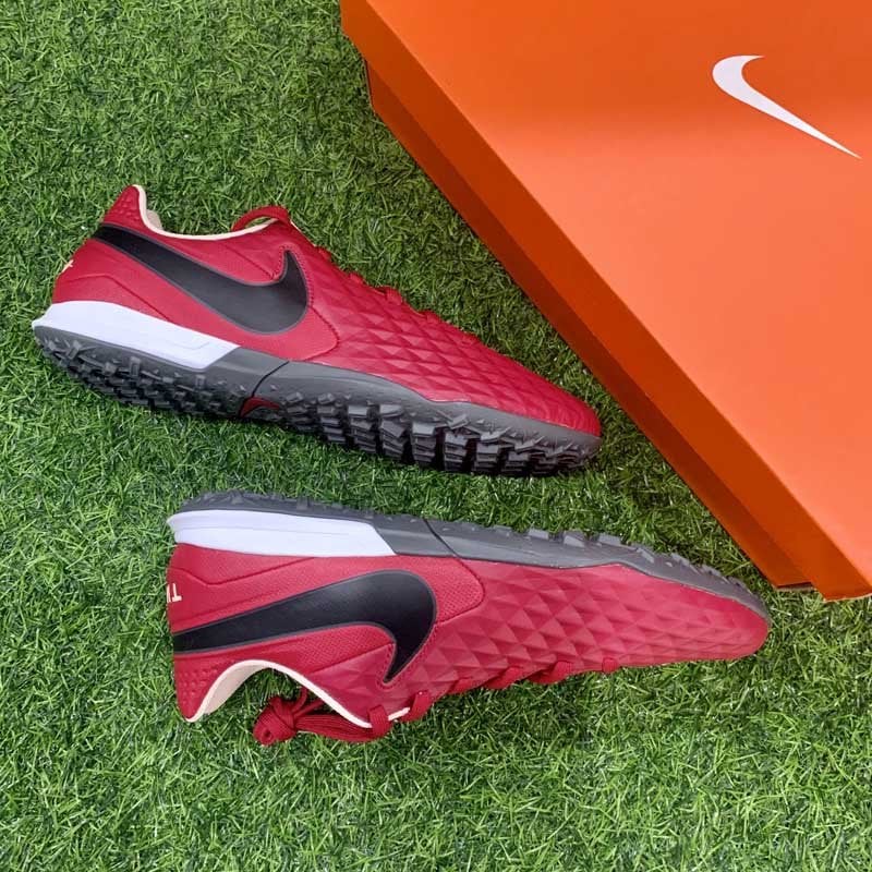 Nike Tiempo Legend 8 Academy TF Play Mode - Cardinal Red/Black/Crimson Tint/White - AT6100-608